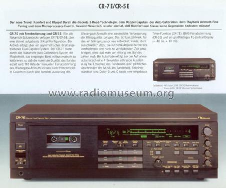 CR-7E; Nakamichi Co.; Tokyo (ID = 1887560) R-Player