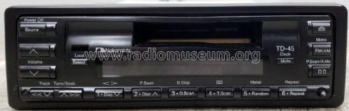 Mobile Receiver/Cassette Deck TD-45; Nakamichi Co.; Tokyo (ID = 2866037) Car Radio