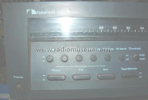 Receiver 530; Nakamichi Co.; Tokyo (ID = 1769555) Radio