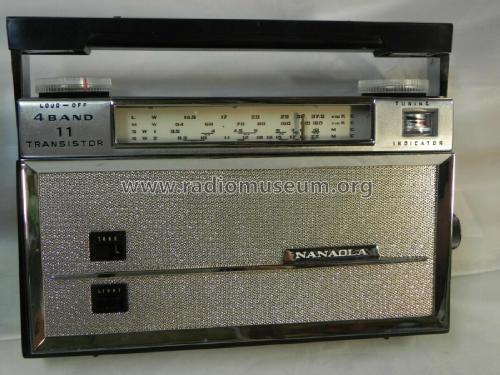 4 Band 11 Transistor 11TP-52; Nanaola Nanao Radio (ID = 2561852) Radio