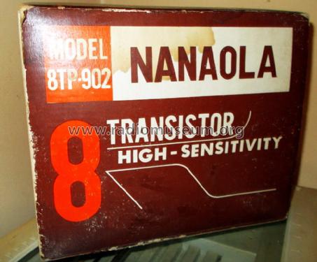 High Sensitivity - 8 Transistor Portable Radio 8TP-902 ; Nanaola Nanao Radio (ID = 1605567) Radio