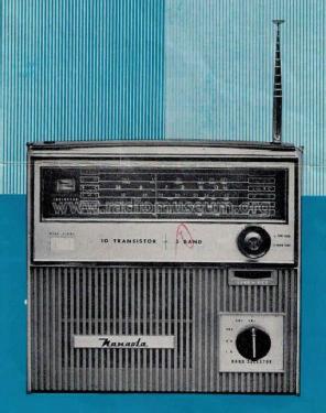 10 Transistor 5 Band 10NT-504; Nanaola Nanao Radio (ID = 2919986) Radio