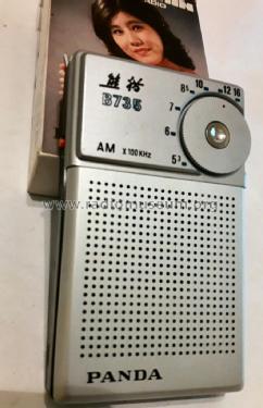 Panda Super Thin pocketable Radio B735; Nanjing 南京无线电厂 (ID = 2400202) Radio