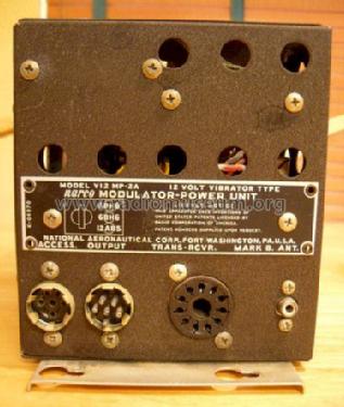 Modulator-Power Unit V12 MP-2A; Narco, National (ID = 1342939) Power-S