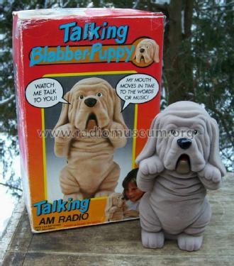 PowerTronic Blabber-Puppy Talking AM Radio ; Nasta Industries Inc (ID = 1401458) Radio