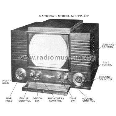 NC-TV-10T; National Company; (ID = 1765824) Television