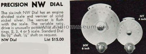 NW Dial; National Company; (ID = 2052102) Radio part