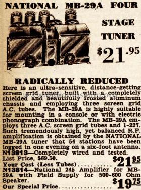 MB-29A ; National Company; (ID = 680719) Radio