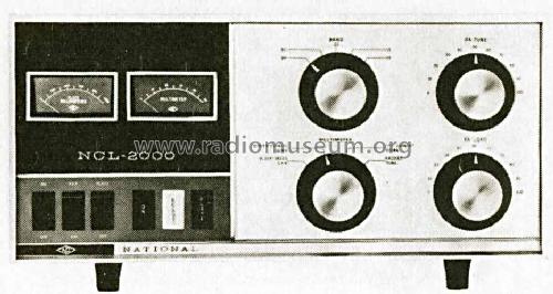 NCL-2000 ; National Company; (ID = 598935) RF-Ampl.