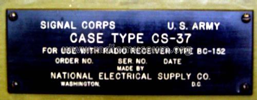 Coils Case Type CS-37; National Electric (ID = 2253226) Radio part