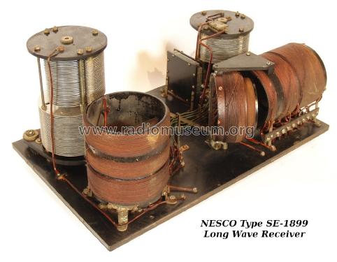 Long Wave Receiver Type SE 1899; National Electric (ID = 2139941) mod-pre26