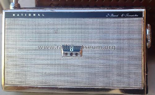 2-Band 8-Transistor T-46H Radio Panasonic, Matsushita, National 