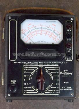 Professional Volt-Ohm-Mil-Ammeter 45; National Radio (ID = 2307706) Ausrüstung