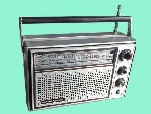 National Panasonic 4 Band AM/SW Portable R-437; Panasonic, (ID = 2724430) Radio