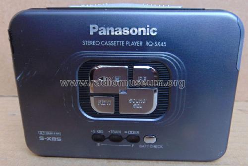 Stereo Cassette Player RQ-SX45; Panasonic, (ID = 2870420) R-Player