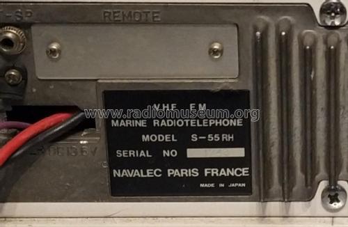 Marine Radiotelephone S-55RH; Navalec; Paris (ID = 2995139) Commercial TRX