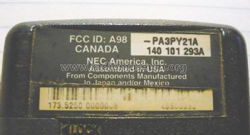 Digitel Pager PA3PY21A; NEC Corporation, (ID = 1835952) Commercial Re