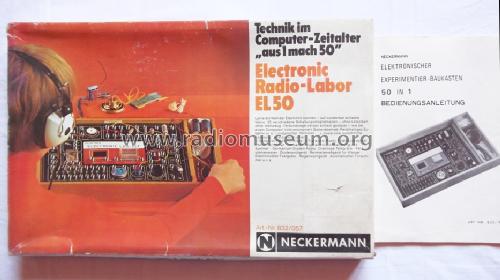 Electronic Radio-Labor EL50; Neckermann-Versand (ID = 1248782) Kit