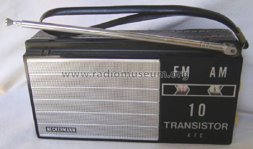 FM/AM 10 Transistor AFC Art. Nr. 822/96 822 F96 ; Neckermann-Versand (ID = 1486104) Radio