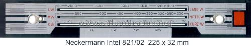 Intel Art. Nr. NR 821/02; Neckermann-Versand (ID = 1401030) Radio