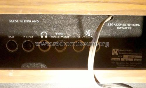 Luxus Hi-Fi Stereo Tonbandgerät 823/783; Neckermann-Versand (ID = 3011702) R-Player