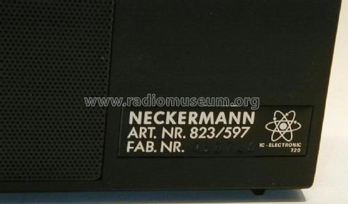 Minicorder IC Electronic 823/597 Japan 720; Neckermann-Versand (ID = 2519472) R-Player