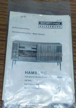 Hamburg Voll-Stereo-Musikschrank 828/394 Ch= Körting 30 564; Neckermann-Versand (ID = 3016350) Radio