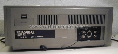 Palladium AM/FM Stereo Cassette Recorder - Electronik Cassetten Uhrenradio 493/031 NA; Neckermann-Versand (ID = 2152406) Radio