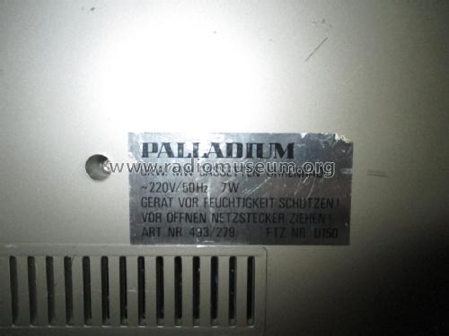 Palladium UKW/MW Cass-Uhrenradio 493/317; Neckermann-Versand (ID = 1852862) Radio