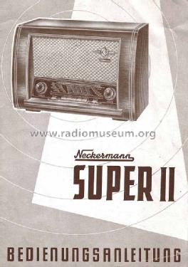 Super II; Neckermann-Versand (ID = 1311757) Radio