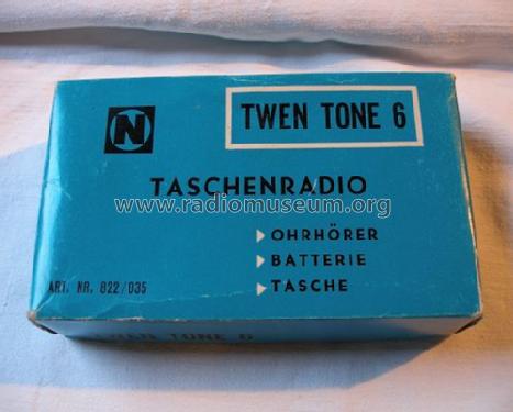Twen Tone 6 Art. Nr. 822/035; Neckermann-Versand (ID = 319227) Radio