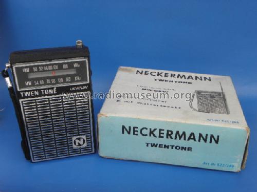 Twen Tone Art. Nr. 822/280; Neckermann-Versand (ID = 1618463) Radio