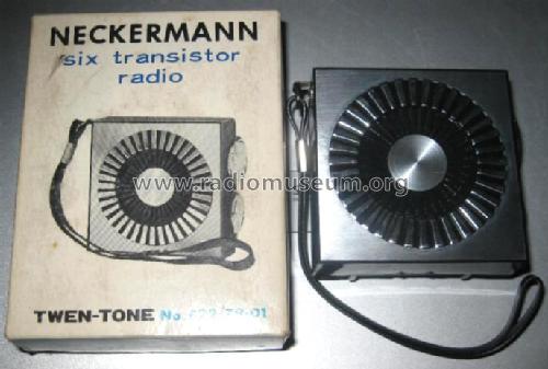 Twen-Tone Six Transistor Radio Nr.: 822/79-01; Neckermann-Versand (ID = 674573) Radio
