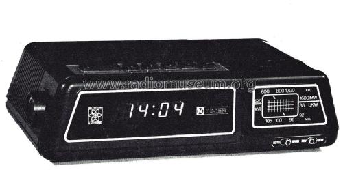 Vollelectronic-Uhrenradio 826/553; Neckermann-Versand (ID = 2644131) Radio