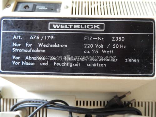 Weltblick Art.Nr. 676/179; Neckermann-Versand (ID = 2290491) Televisore