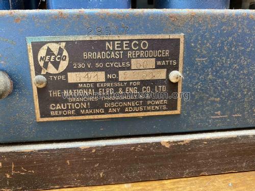 NEECO 541; Neeco Brand, (ID = 2896864) Radio