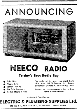 NEECO 541; Neeco Brand, (ID = 2896865) Radio