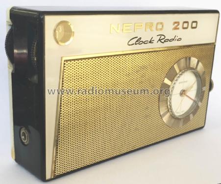 Nepro 200 Clock Radio Ch= TRN-6JR 6V; Nepro SA; La Chaux- (ID = 2383264) Radio