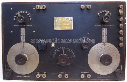 Long Wave Receiver Type SE 1899; National Electric (ID = 1064996) mod-pre26