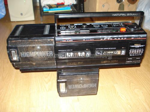 Natural Sound Highpower FM Stereo/AM Radio Cassette Recorder PRC-60E; Nesco Manufacturing (ID = 1010499) Radio