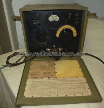 Radio Receiver & Transmitter BC-9-A; MILITARY U.S. (ID = 1543152) Mil TRX