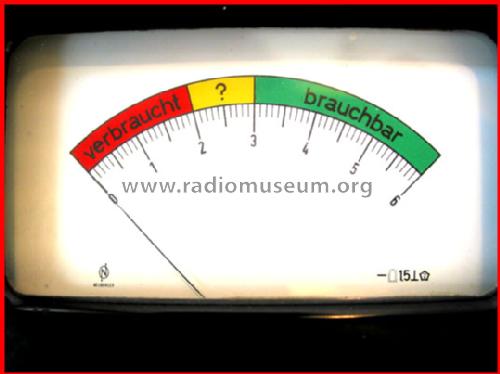 Röhrenprüfgerät RP270/2; Neuberger, Josef; (ID = 56315) Equipment