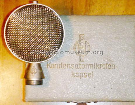 Kondensatormikrofonkapsel M8S; Neumann & Co, Georg; (ID = 724958) Microphone/PU