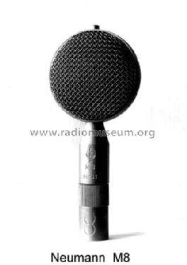 Kondensatormikrofonkapsel M8; Neumann & Co, Georg; (ID = 56265) Microphone/PU