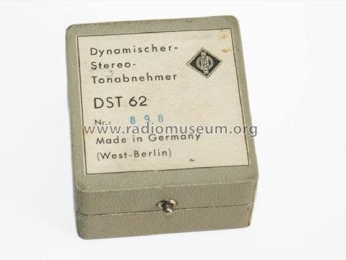 Dynamischer Stereo-Tonabnehmer DST 62; Neumann, Georg, (ID = 609981) Microphone/PU