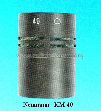KM40; Neumann, Georg, (ID = 56028) Microphone/PU