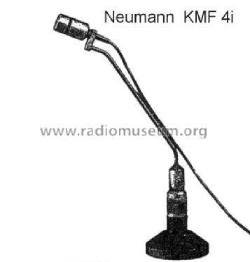 KMF4i; Neumann, Georg, (ID = 56881) Microphone/PU