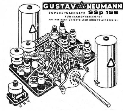 Superspulensatz SSp156; Neumann, Gustav; (ID = 364018) mod-past25