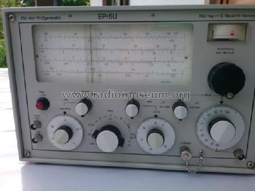 FM/AM-Prüfgenerator EP/5U; Neuwirth, Dipl.-Ing. (ID = 2261882) Equipment