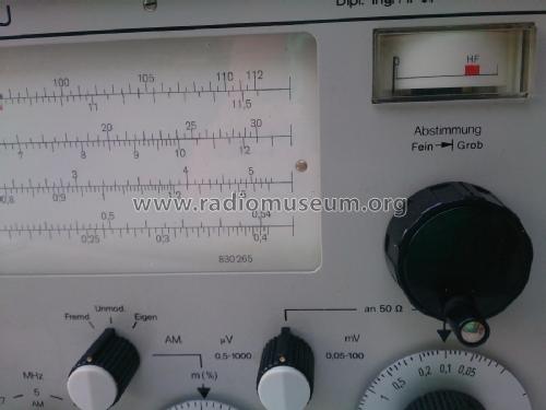 FM/AM-Prüfgenerator EP/5U; Neuwirth, Dipl.-Ing. (ID = 2261886) Equipment